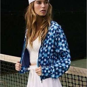 Free people FP Movement Women's Top Seed Printed Tennis Jacket